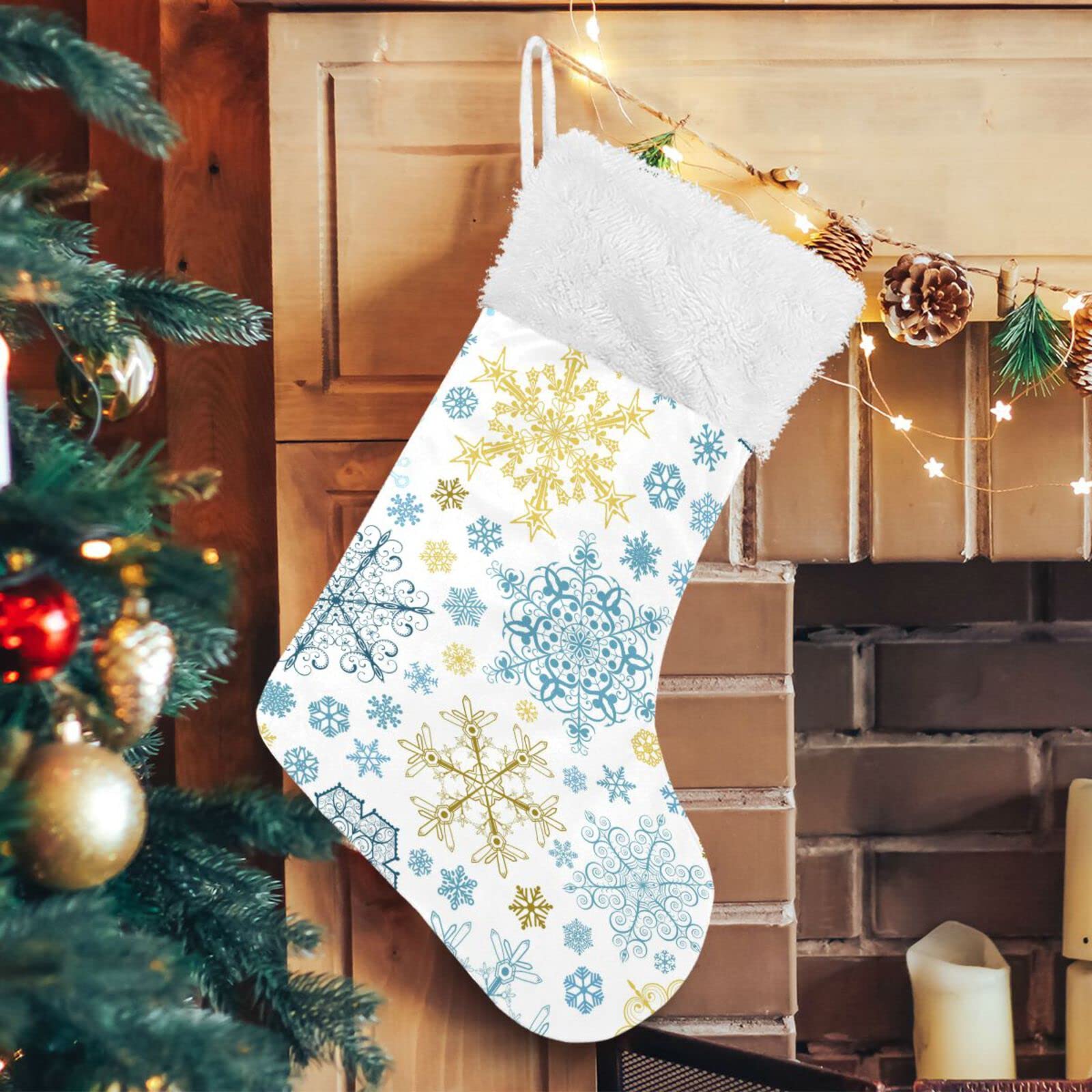 HOOPOE Calze Befana Vuote Grandi,Calze Natale da Appendere,3 Pezzi Calze Natalizie da Appendere creatività Forma Ossea di Artiglio,Calze Camino Natale per Portico Albero di Natale Decorazione