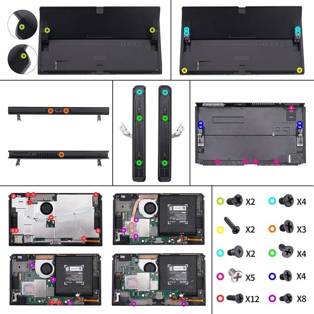 Amazon.com: eXtremeRate Cross Screwdriver Set Opening Tools Repair