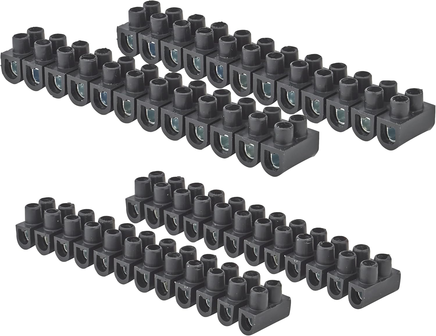 З'єднувальні шпильки Debflex 704751, 12 чорних пластин 2 x 2,5 + 2 x 6 (4 шт.)