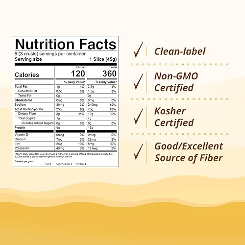 Miniatura 2 de Golden Home Bakery Products - Corteza de pizza ultrafina, 12 pulgadas (paquete de 3)