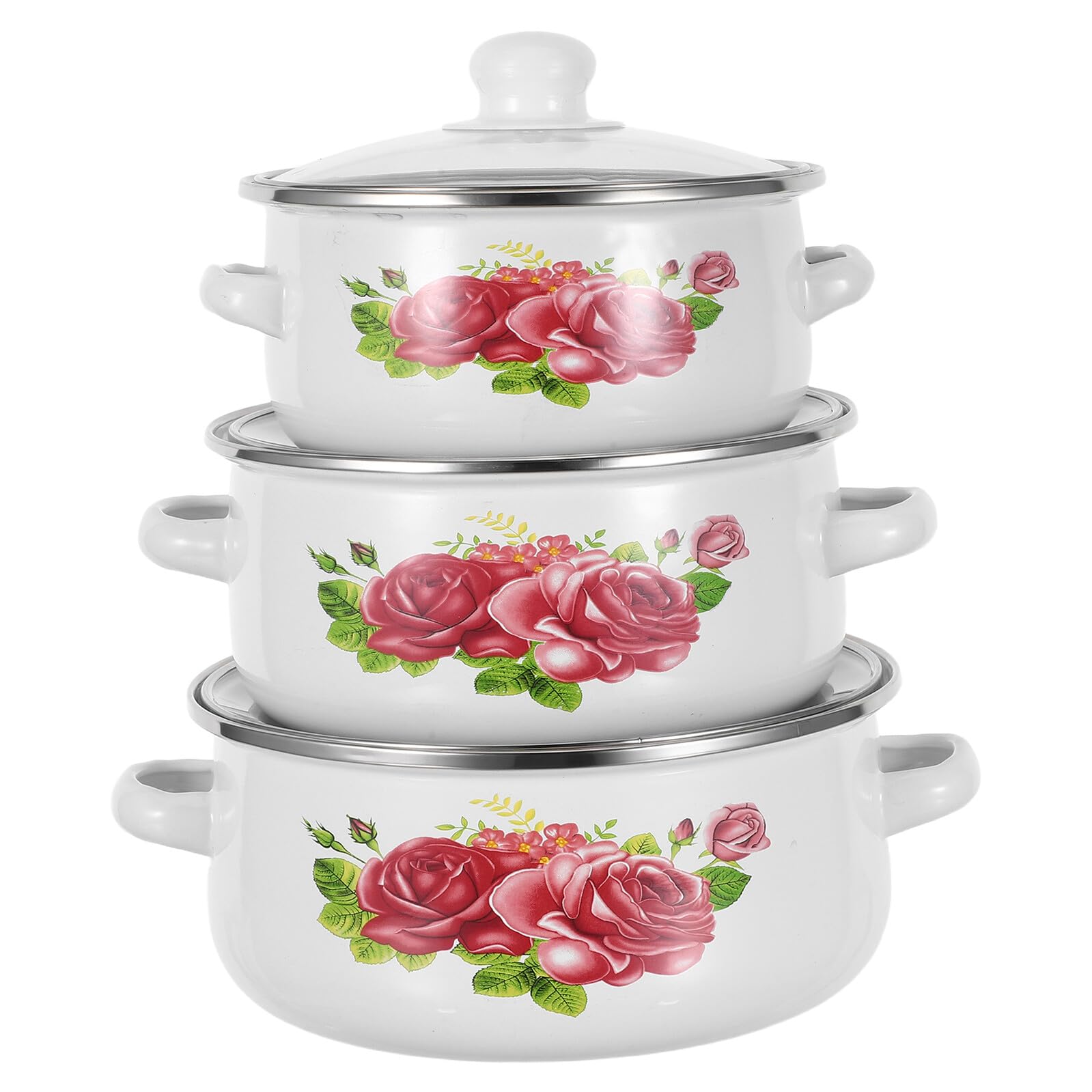 Casserole à soupe émaillée antiadhésive pour de délicieux repas faits maison en famille