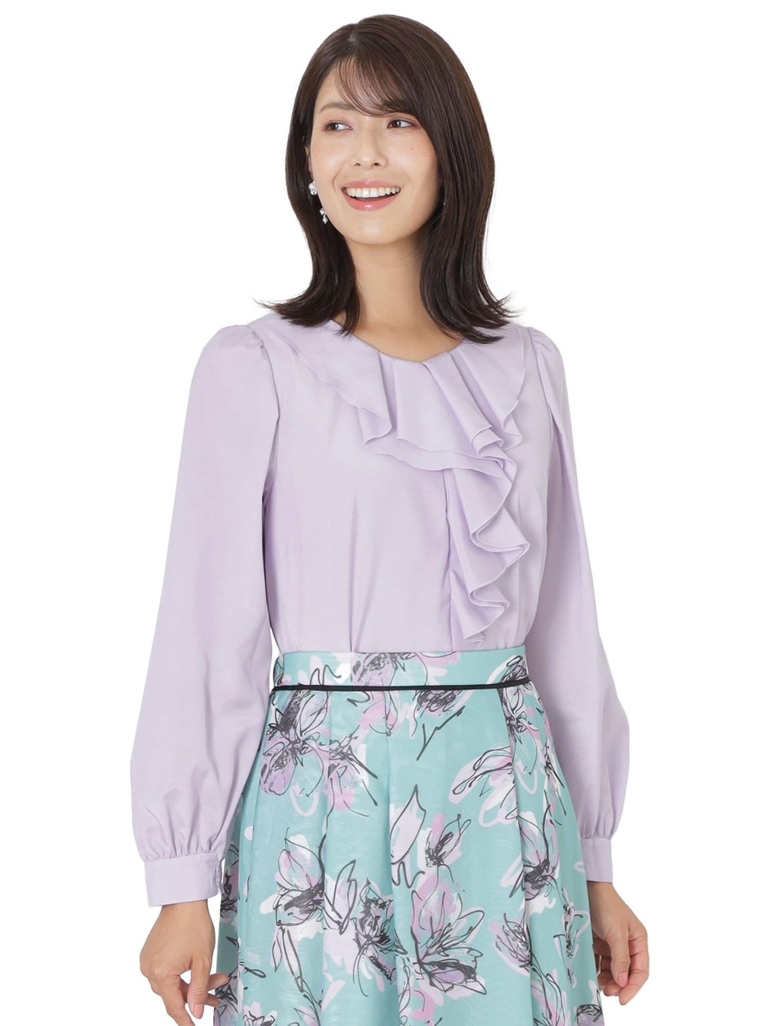 [トゥー ビー シック] ブライトクロス フリルブラウス W5M09415__