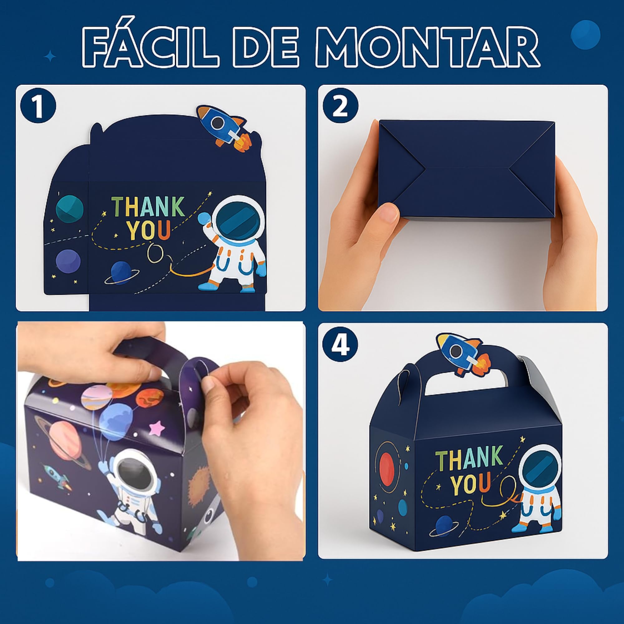 24 Scatole Regalo Per Feste Riutilizzabili - 17,5x8,5x8,5 Cm, Per Caramelle, Bomboniere, Baby Shower, Compleanni