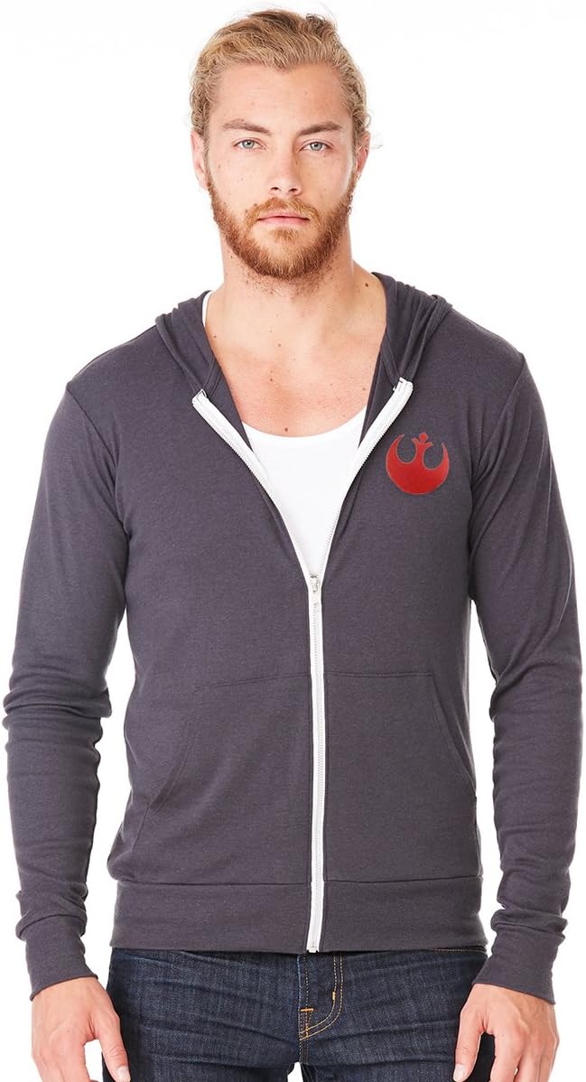 SW Rebel Alliance Tri-Blend Full-Zip Lightweight Hoodie