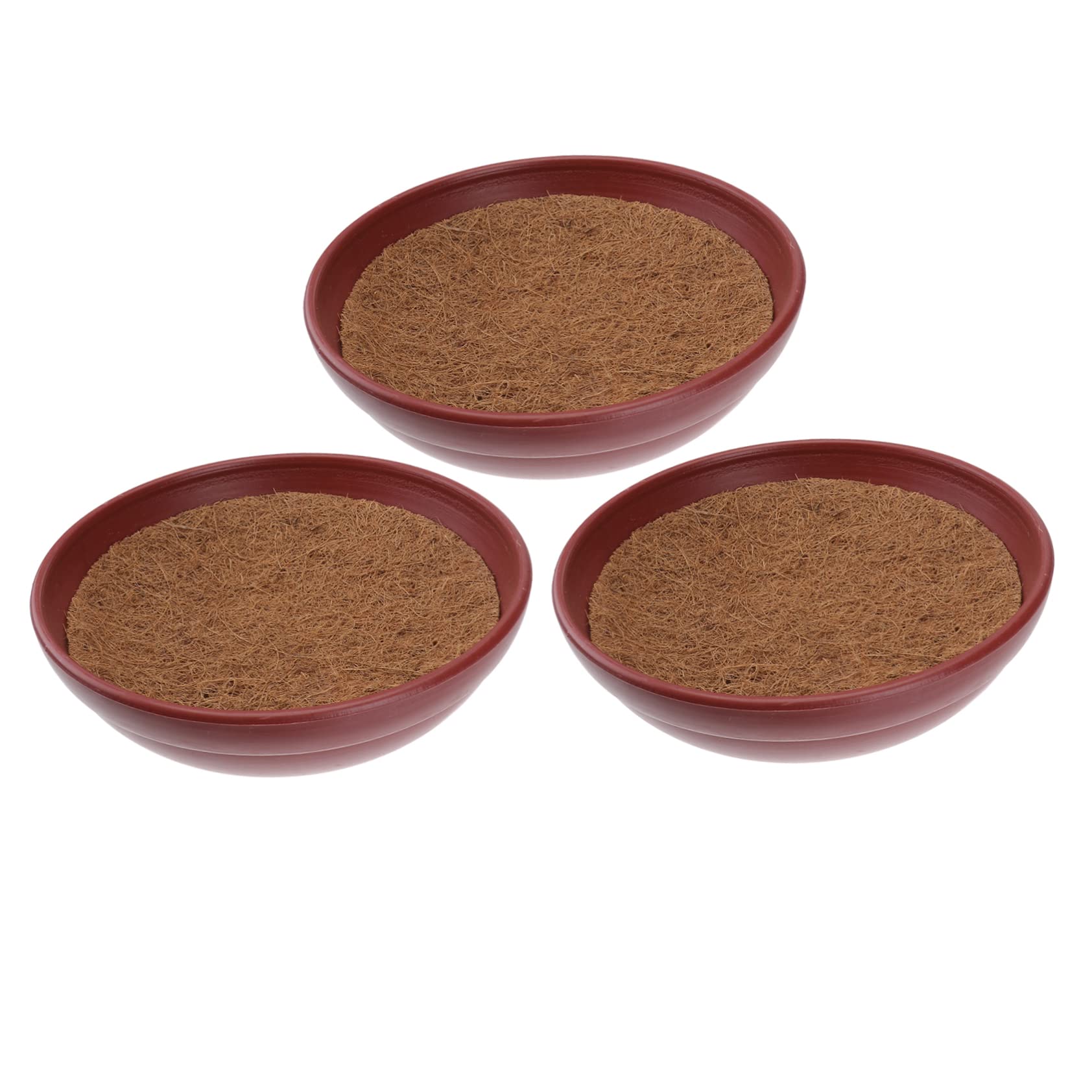 Nids D'œufs pour Pigeons, Lot de 3 Sets de Ensembles, Bassin Plastique
