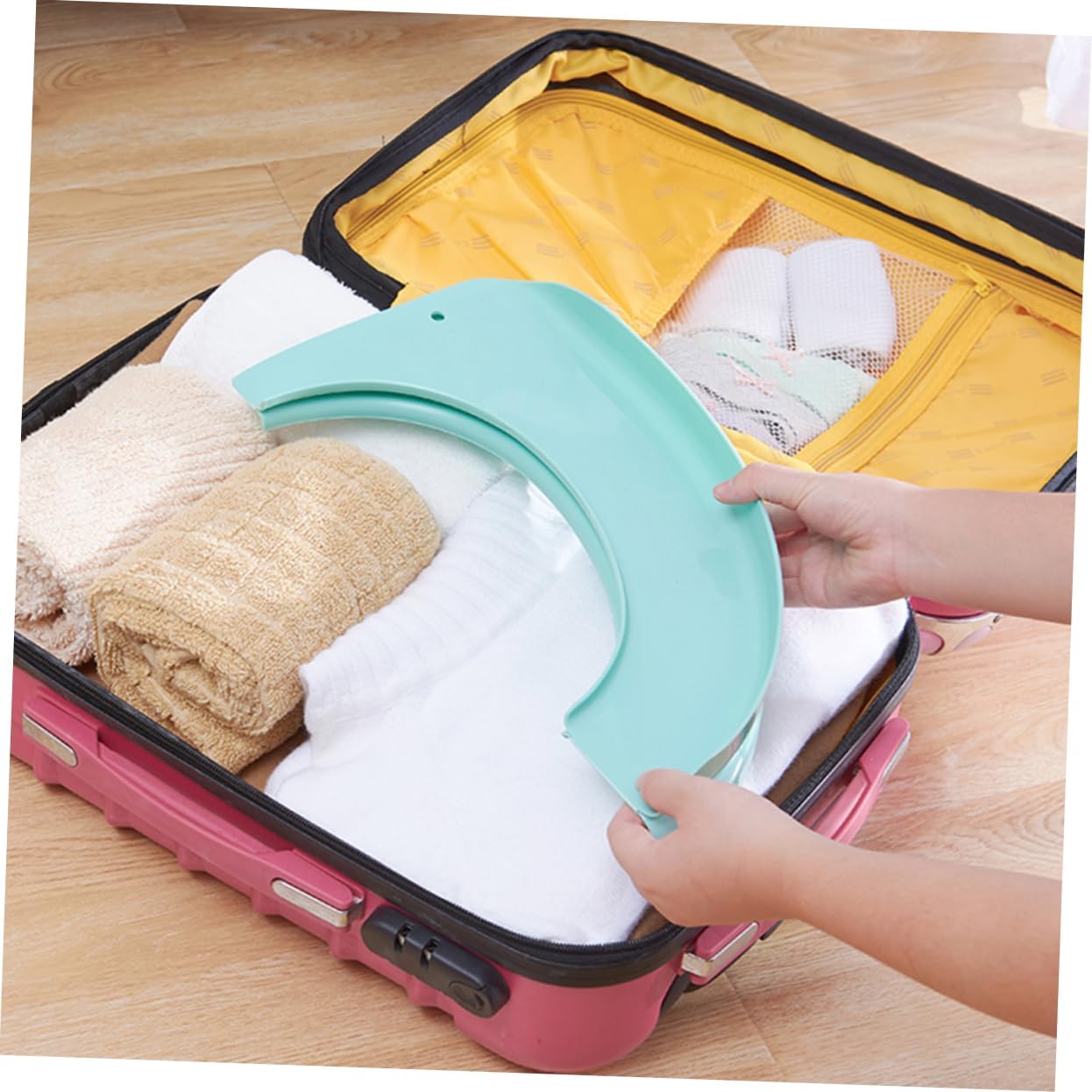 1pc Folding Potty Seat for Travel and Home Use Portable Toilet Training Seat Cover Lightweight and Plastic Cushion Pad Green