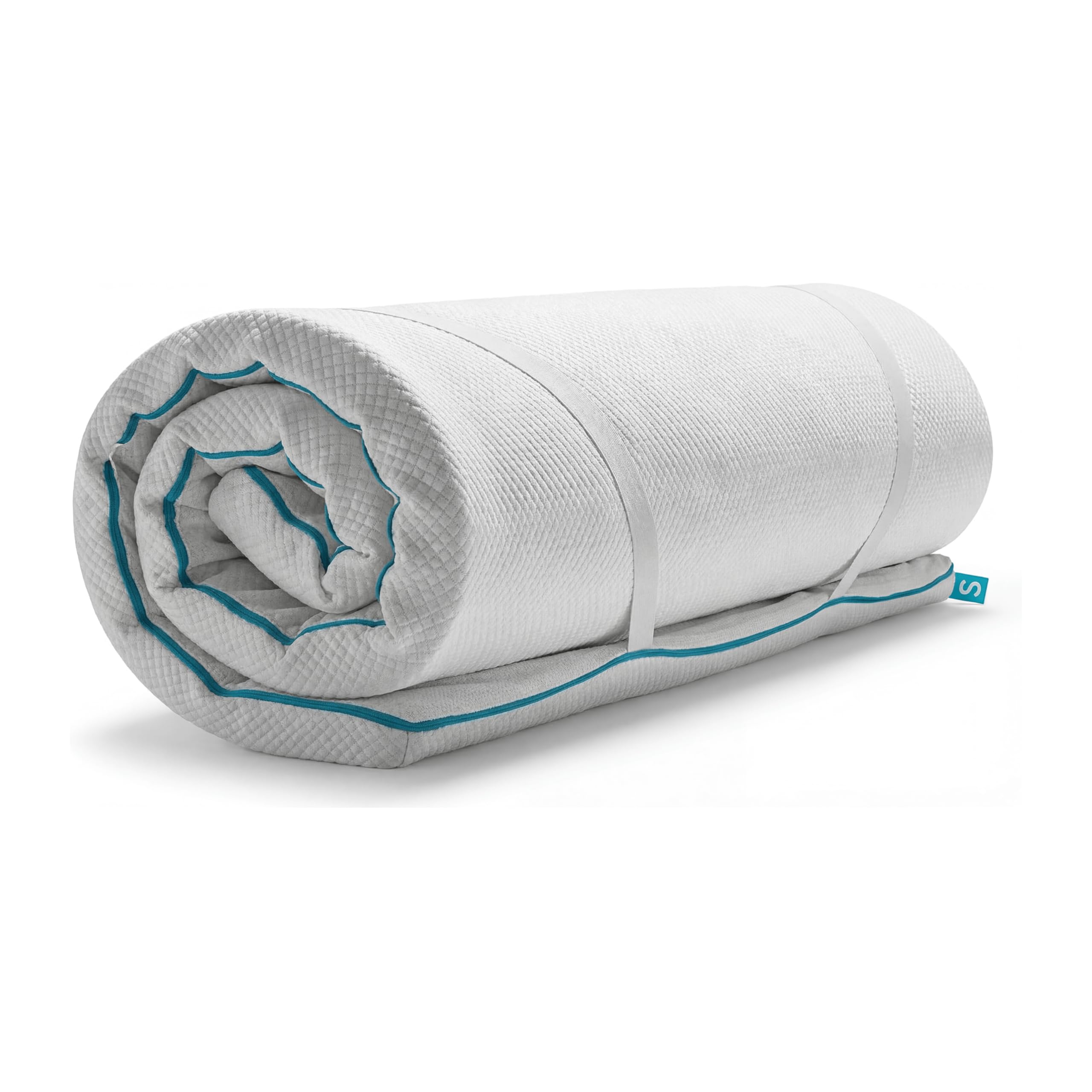 Simba Hybrid Essential Mattress Topper | Double 135 x 190 cm | 4 layers | 1500 Aerocoil Springs & Simbatex Foam