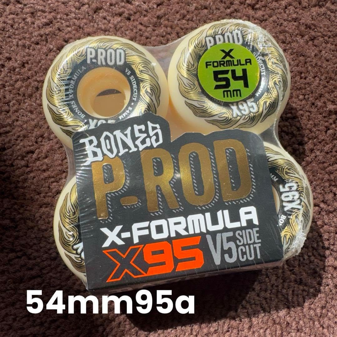 Bones ボーンズ ウィールP-Rod X-Formula 54mm 95A BONES P-ROD X 54