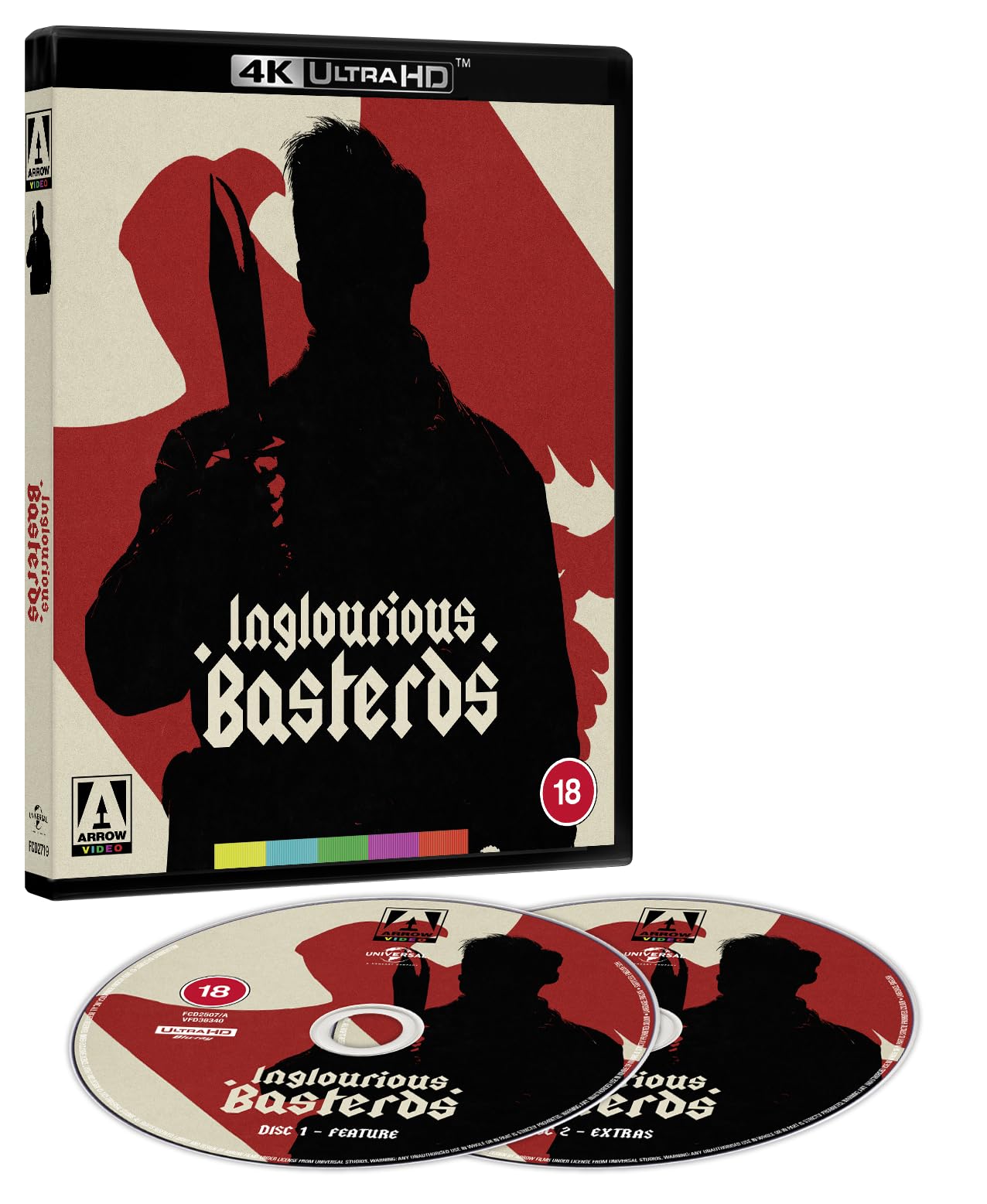 Inglourious Basterds 4K UHD [Blu-ray] [Region Free]