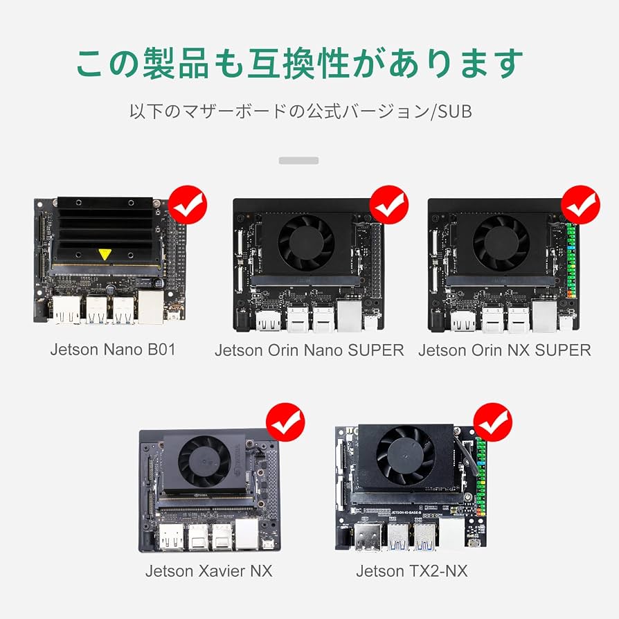 Amazon.co.jp: Yahboom Jetson Nano ケース Orin Nano Xavier NX