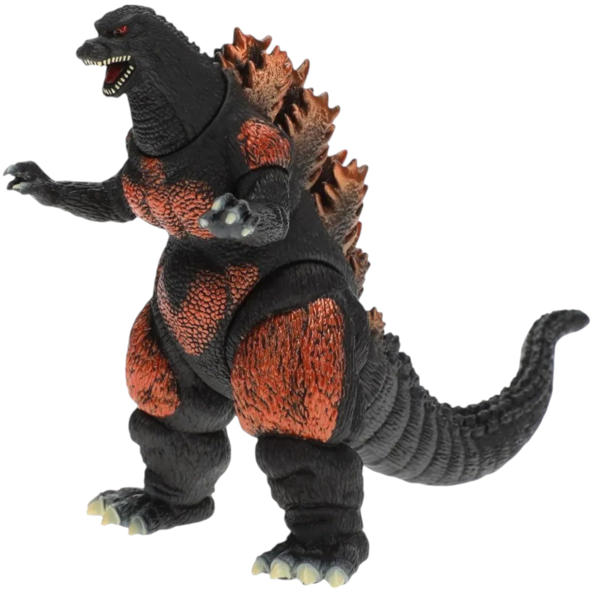 Burning Godzilla Figure  6" (15.24 cm) Scale PVC Action Figure  Collectible Godzilla Toy in Window Box Packaging for Fans & Collectors