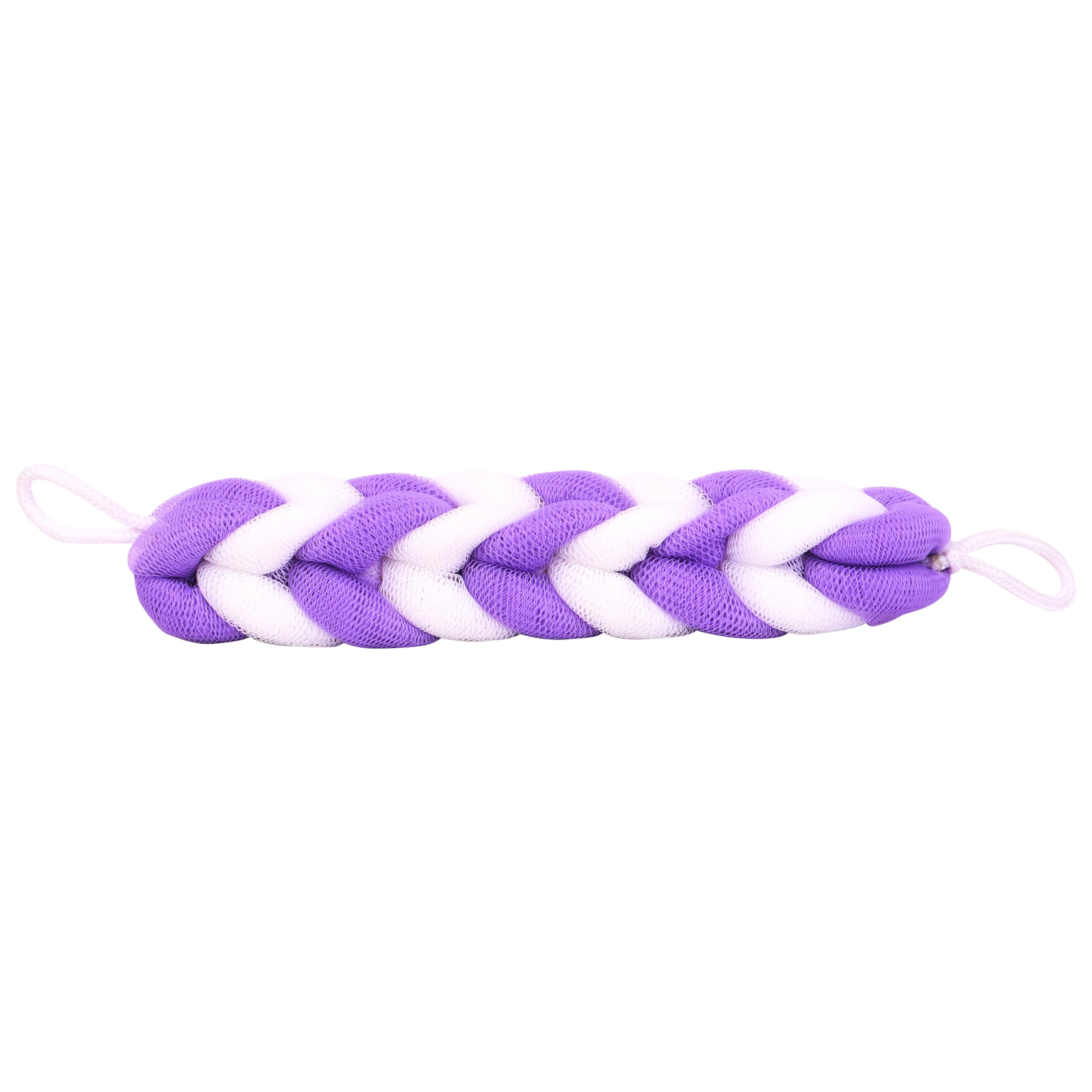 Midazzle Luxury Back Scrubber Loofah Belt for Bathing For Men and Women - Strechable 9 Knots Bath Sponge (Colors May Vary) (Pack of 1) - Image 5 thumbnail