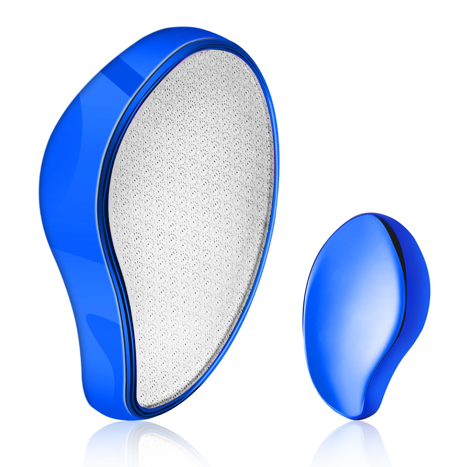OSDUE Lima Pies De Vidrio Nano 2en1, Profesional Raspador Eliminación de Callos y Piel MuertaDura, Portátil Erramienta de Belleza en Húmedo y Seco para Cuidado de Los Pies para Piel Pies Agrietados