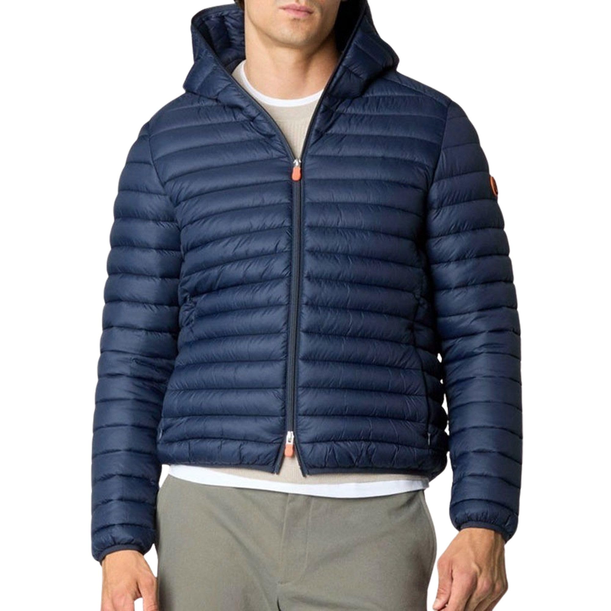 Save The Duck Men's Blue Donald Padded Jacket - Winter Jackets - 2XL - Jackets