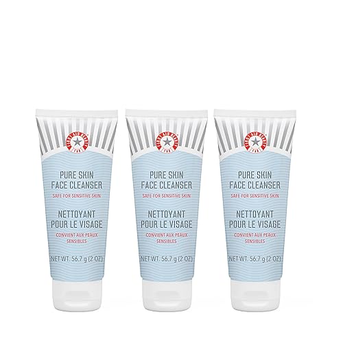 Miniatura 6 de First Aid Beauty Pure Skin - Limpiador profundo con arcilla roja lavado facial para piel grasa o propensa a manchas 47 onzas