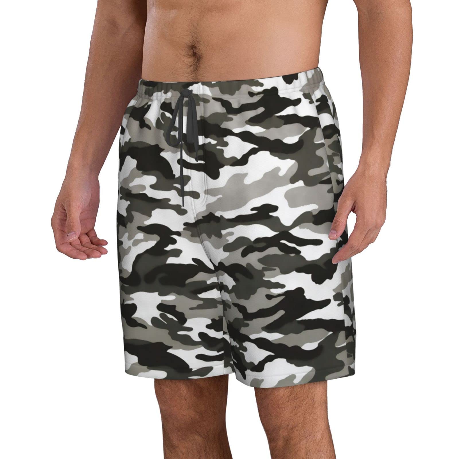 Amazon.co.jp: ビーチパンツ 迷彩柄 カモフラ メンズ サーフトランクス