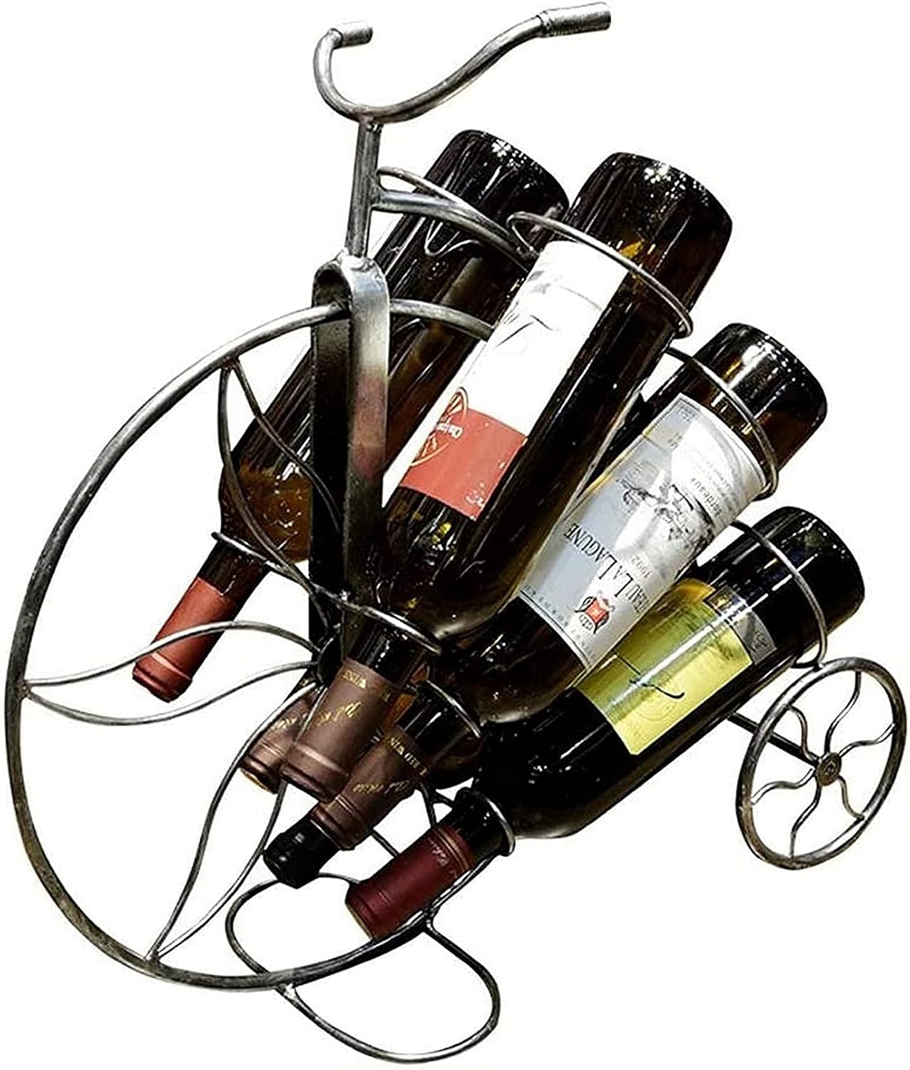 Wine Racks Wine Bottle Holder Bicycle Design Tabletop Wine Rack for Home Decor Great Gift