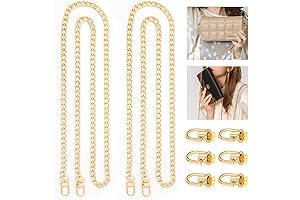 Adjustable Gold Chain Strap Replacement for Bags