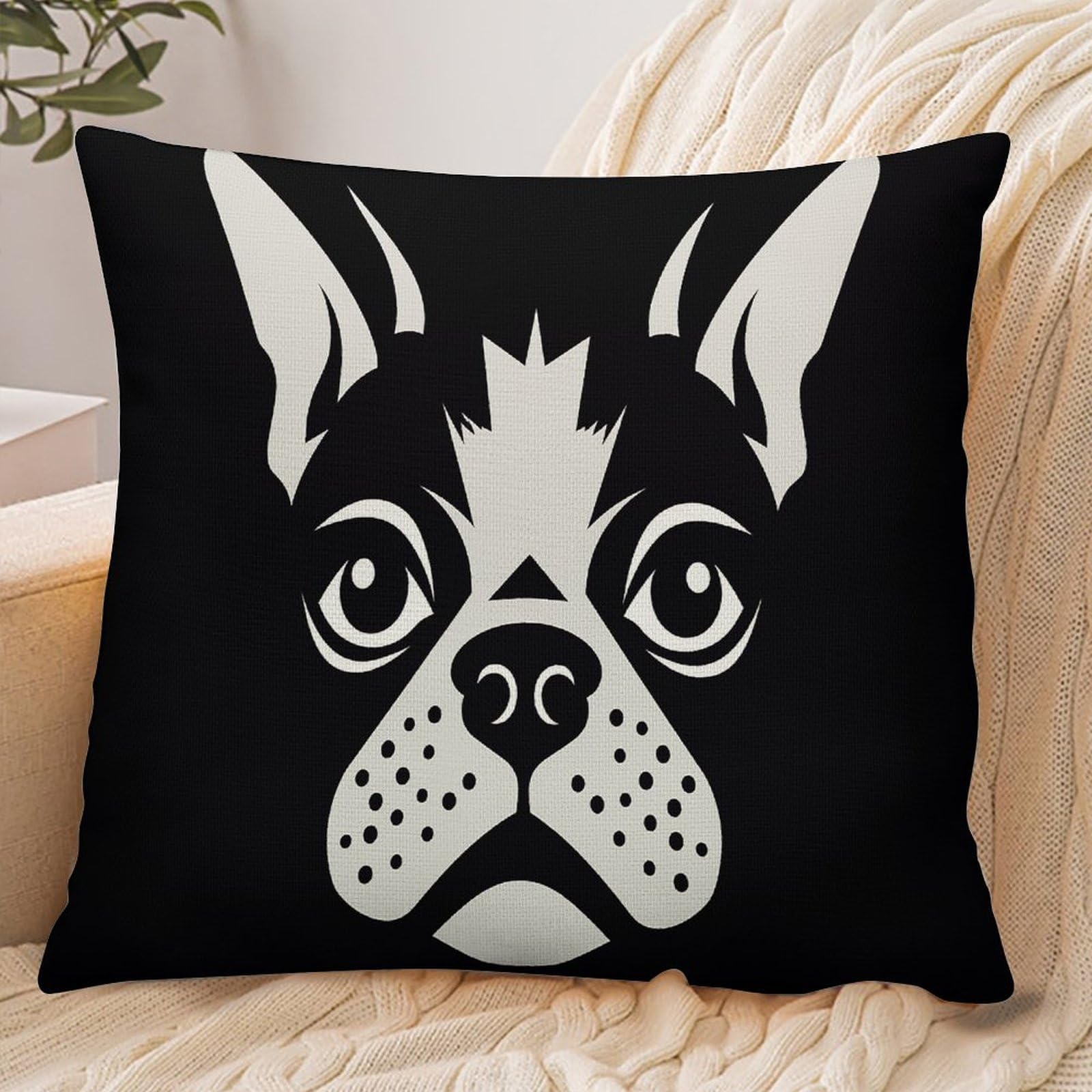 Fekiloot Style French Bulldog3 Pillowcase Pillow Sham Pillow Case