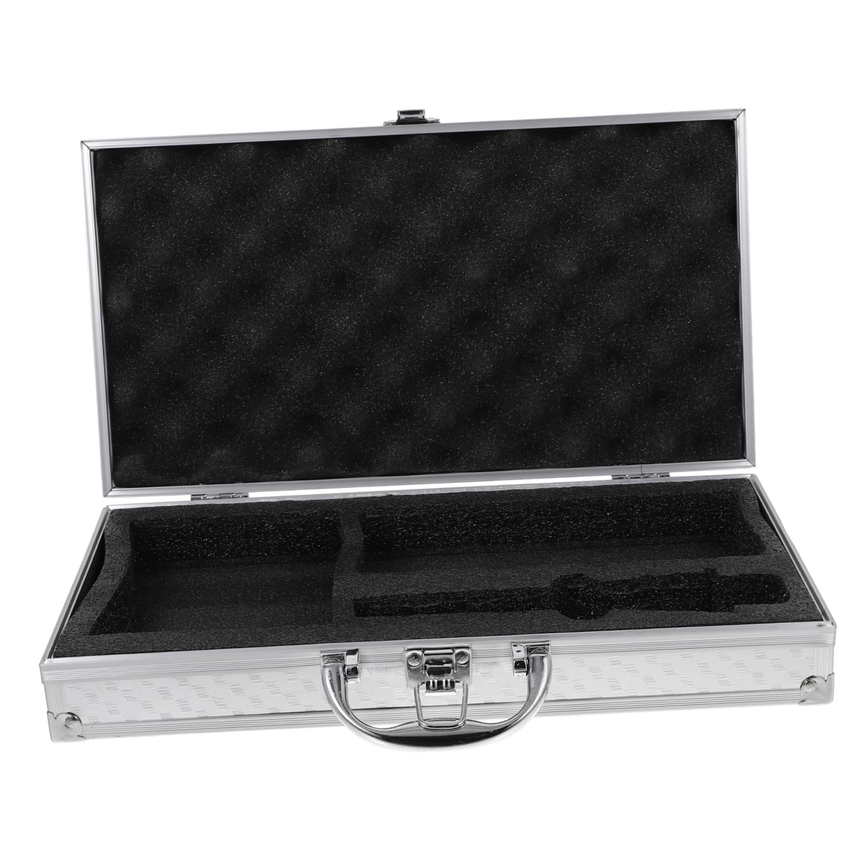 ibasenice Aluminum Tool Box Foam Lightweight Briefcase Metal Suitcase Men's Briefcases