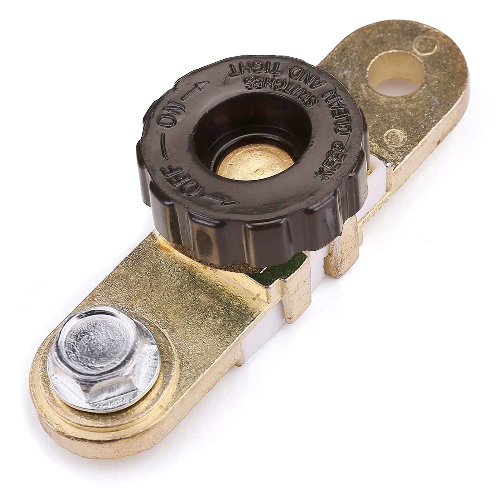 Spurtar Side Post Battery Disconnect, Battery kill switch, Battery shut off switch, Terminal Quick Disconnect Isolator, Automotive Replacement Battery Switches For Car Boat Yacht RV Camper Truck