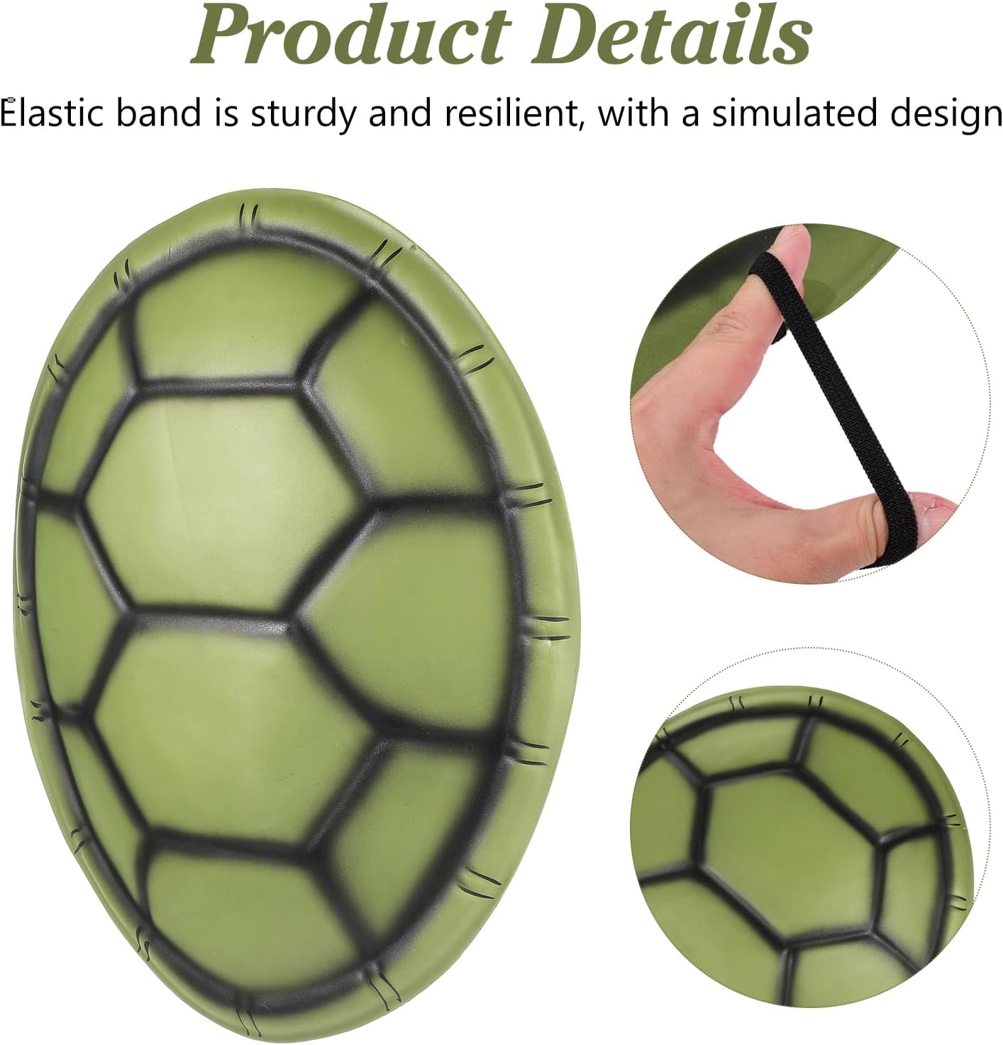 5pcs Turtle Shell Toys Shell Backpack Halloween Costume EVA Turtle Shell Turtle Cosplay Props for Children Teens Party Favors Birthday Decorations