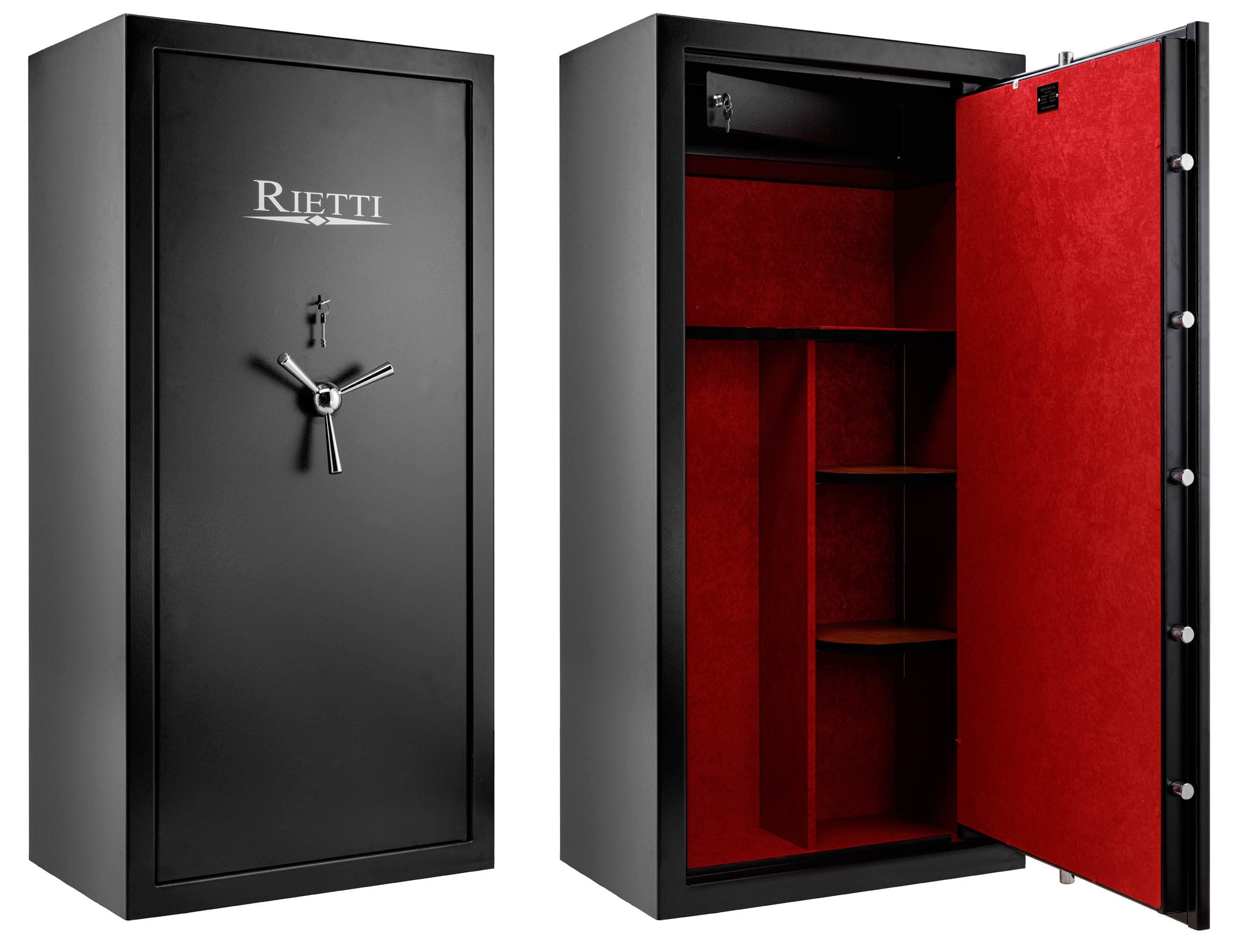 Rietti Armoire Forte Premium modulable 23 Armes / 18 Armes + étagères