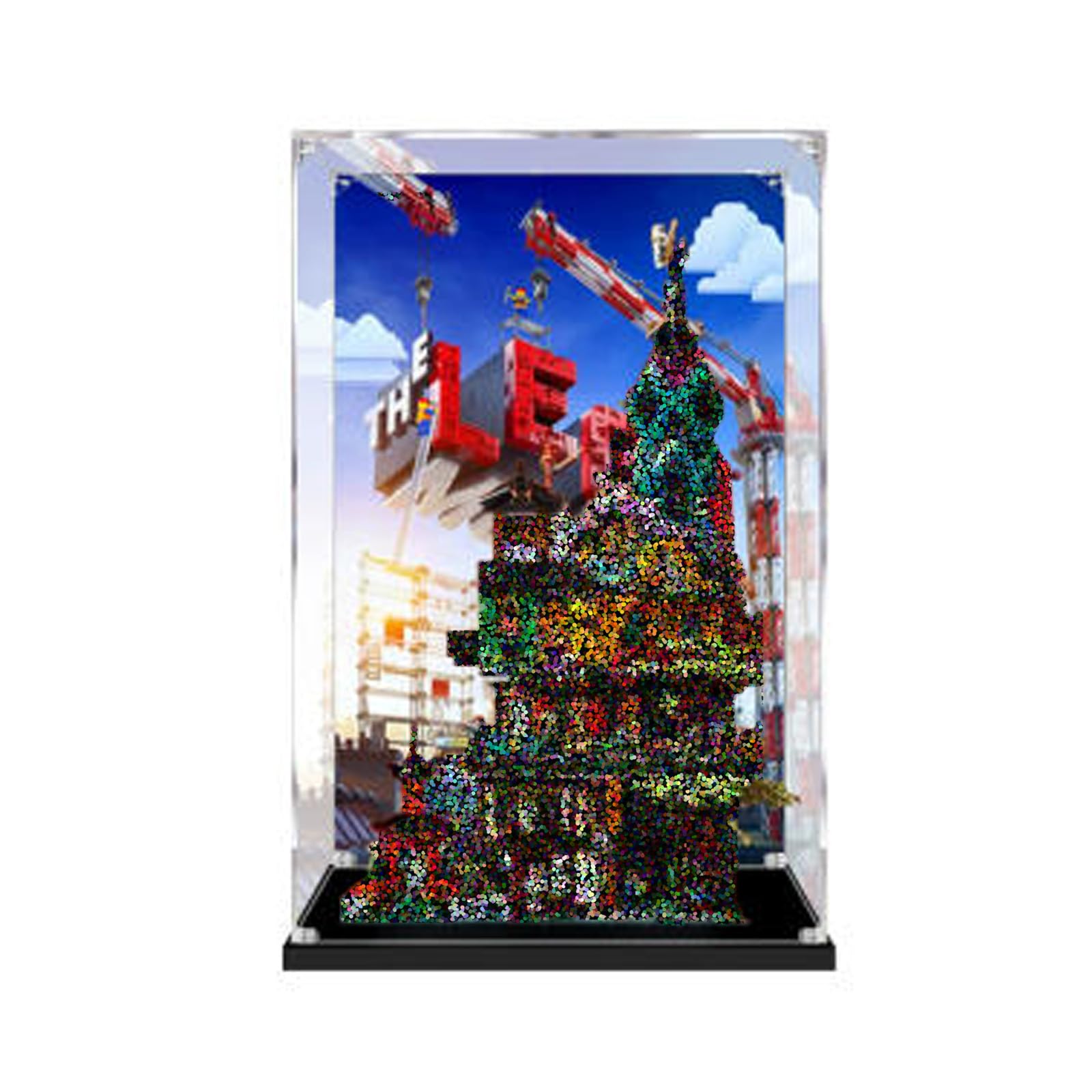Clear Acrylic Display Case Only for Lego 71741 Mode (Background)