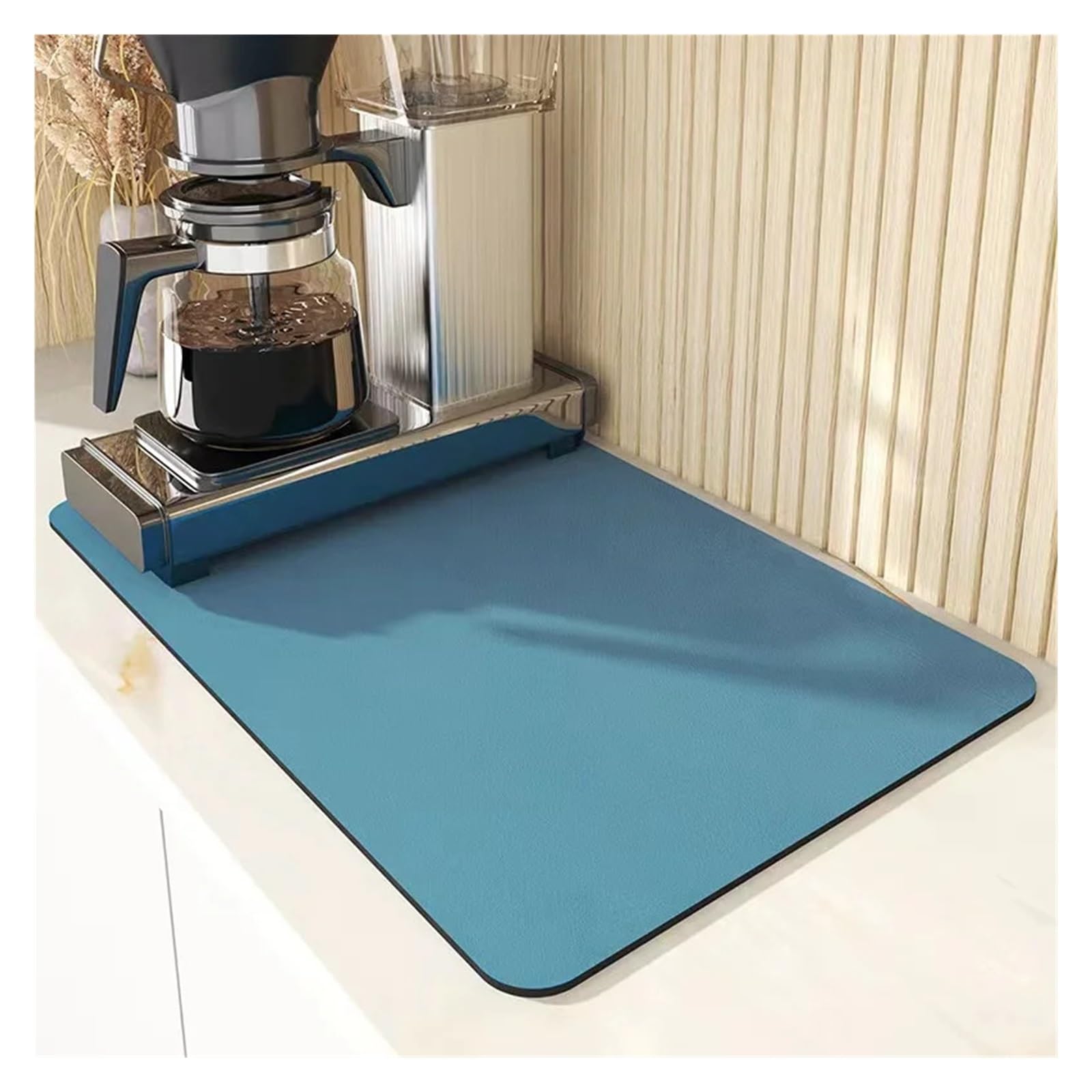 Décoration de Table, Sets de Table, Tapis de Cuisine/Salle à Manger 1 pièce 30 x 40 cm, Tapis Absorbant Individuel en diatomite et Silicone