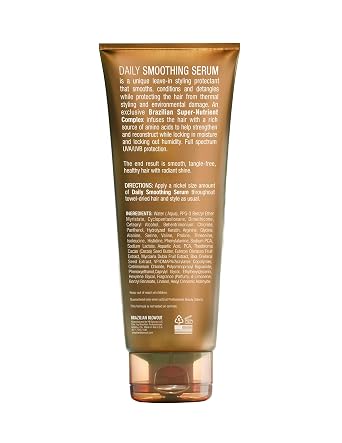 Brazilian Blowout Daily Smoothing Serum, Leave-In Smooth & Protects