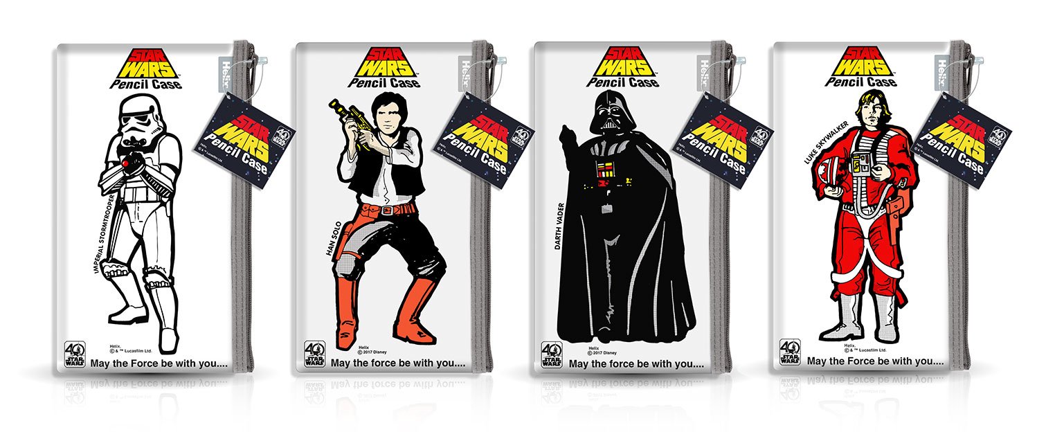 Helix Star Wars 40th Anniversary Retro Pencil Case