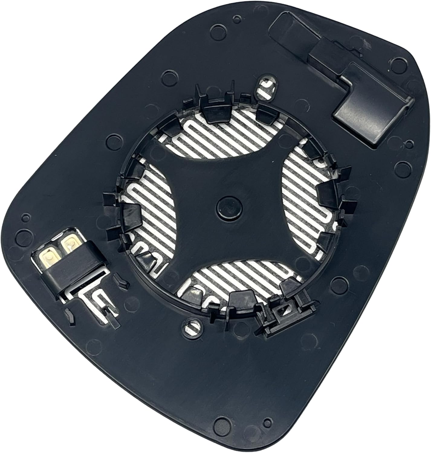 Right Passenger Side Mirror Glass Heated With Blind Spot Without Auto Dimming Compatible with 2021 2022 2023 2024 2025 Nissan Rogue (Passenger Blind Spot No-Anti-glare)