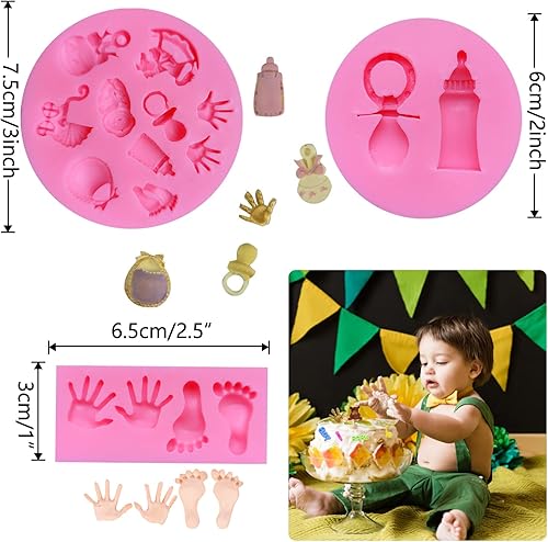 Miniatura 5 de Moldes de fondant de silicona con encaje de estilo barroco, molde de filigrana de flores de alivio esculpido 3D para decoración de gomitas de