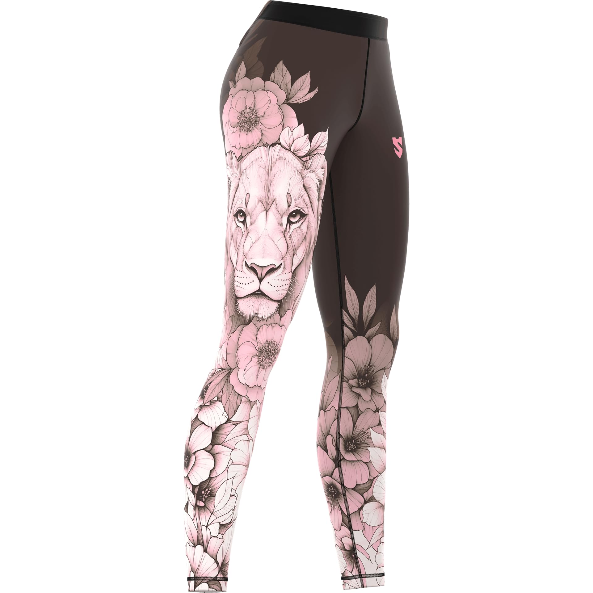 SMMASH Leggings Damen - Sportleggings Lang - Laufhose mit Tasche - Atmungsaktiv Schnelltrocknend - Second Skin Technologie