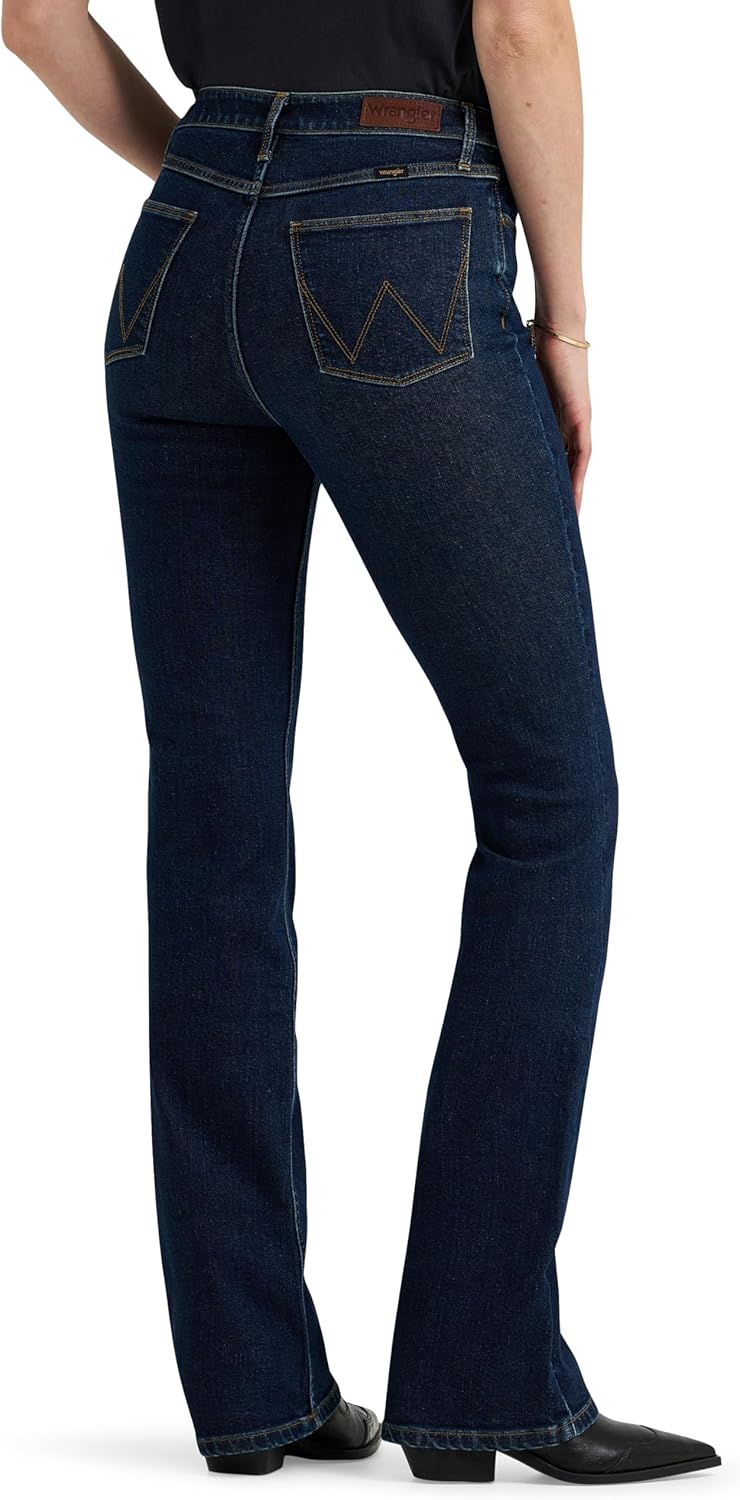 Wrangler Women’s High Rise Bold Boot Jean