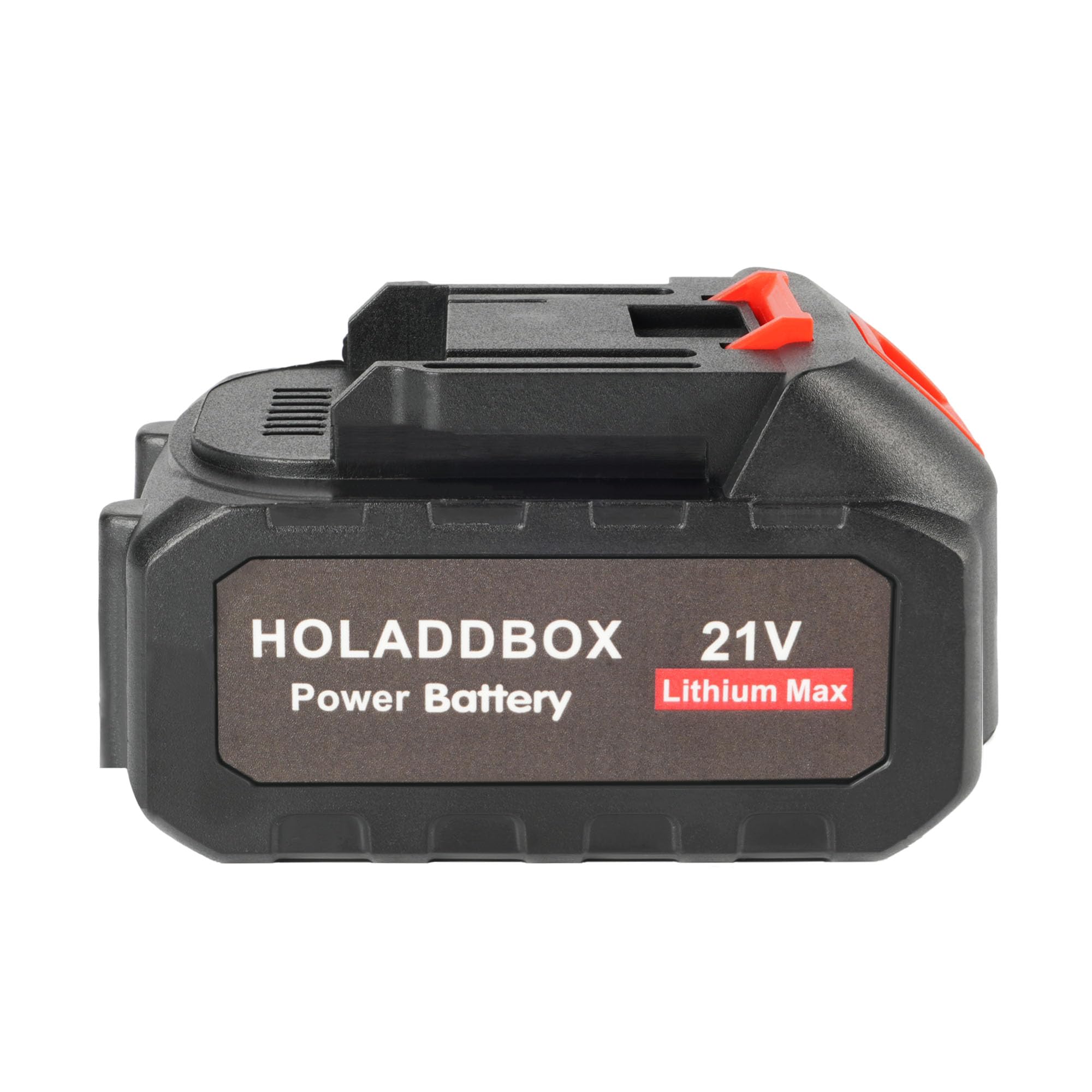 Batteria al litio da 21 V - 4,0 Ah Batteria di ricambio con indicatore LED compatibile con soffiatore per foglie e mini motosega senza fili da 4 pollici/6 pollici