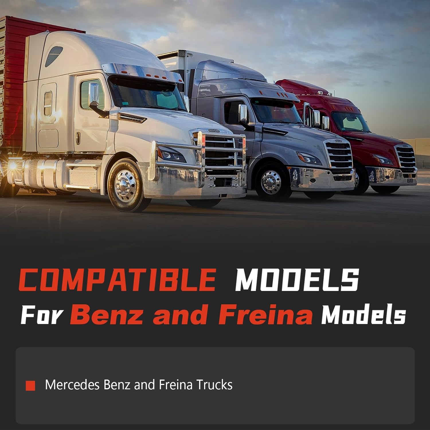 6 PT Axle Nut Socket Set Pinion Socket Compatible with Mercedes Benz and Freina Trucks Pinion Nut Sockets Replacement W742589020700