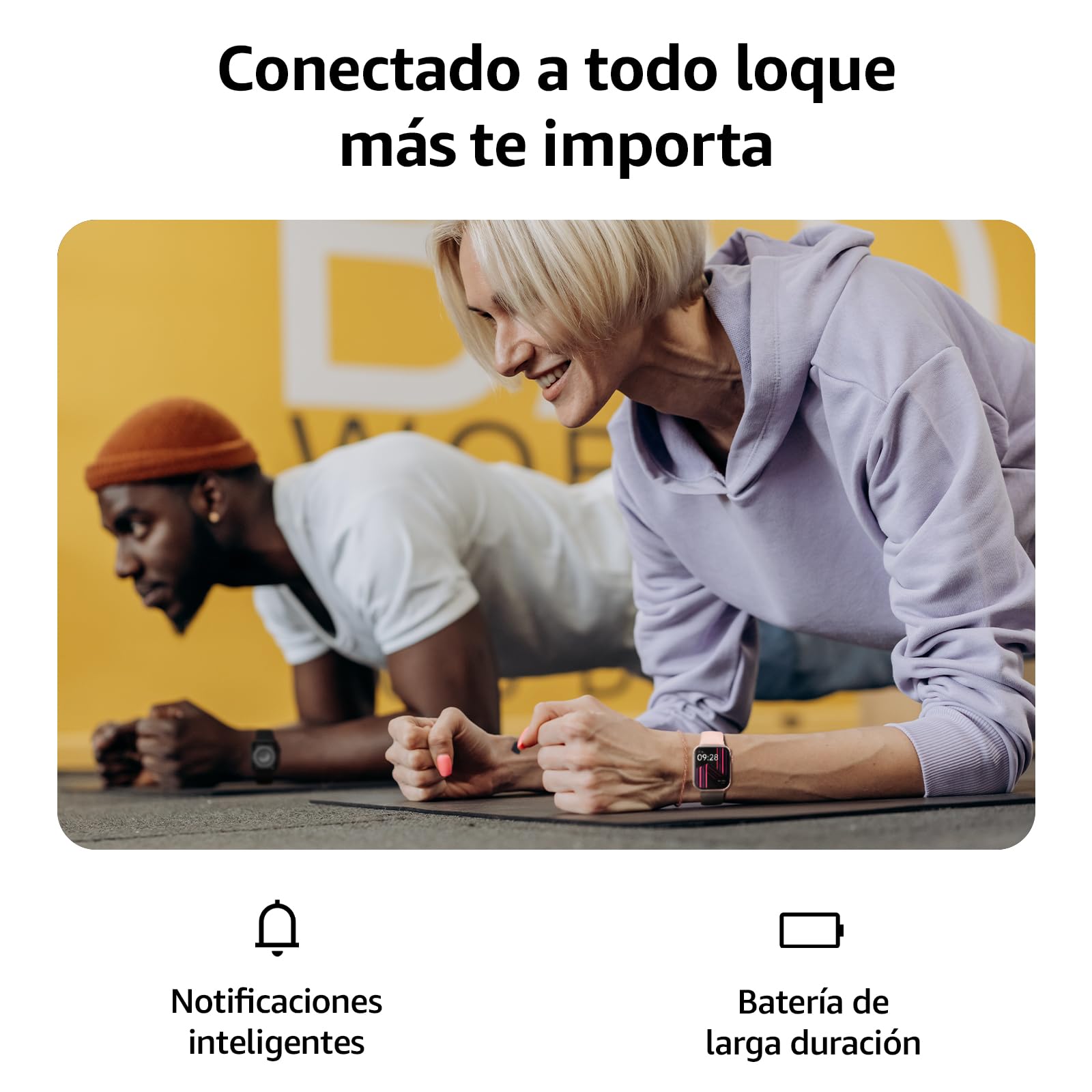 AcclaFit Reloj Inteligente Mujer Hombre, 1.85" Smartwatch con Llamadas Bluetooth, 140+ Modos Deportivos con SpO2/Pulsómetro/Monitor de Sueño/Podómetro, Impermeable IP68 para Android iOS Pink