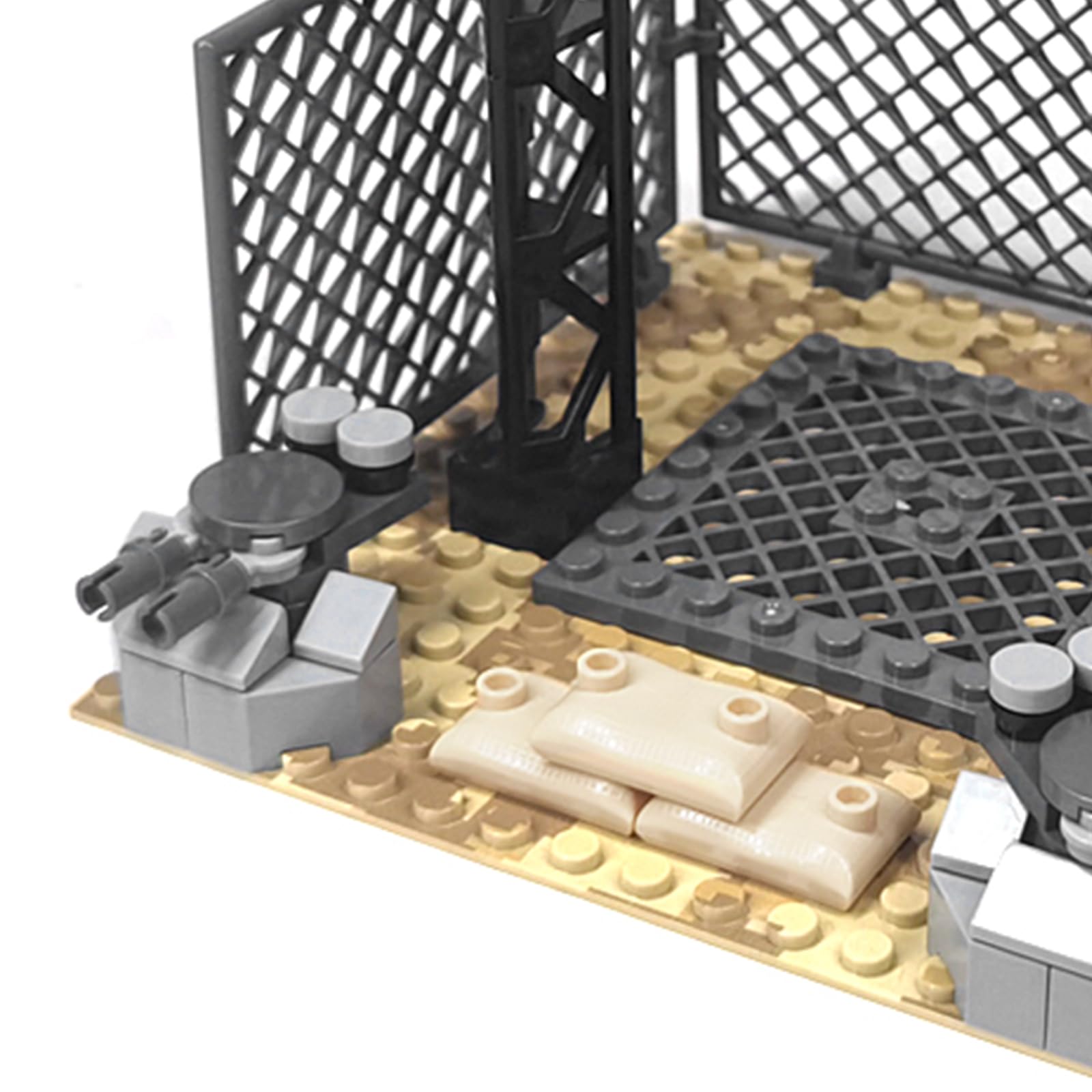 Amazon.com: Thcbme Military Base Building Blocks Set B, Army Base WW2  Military Building Toys, Compatible with Lego 6254100 Building Accessory :  Toys & Games