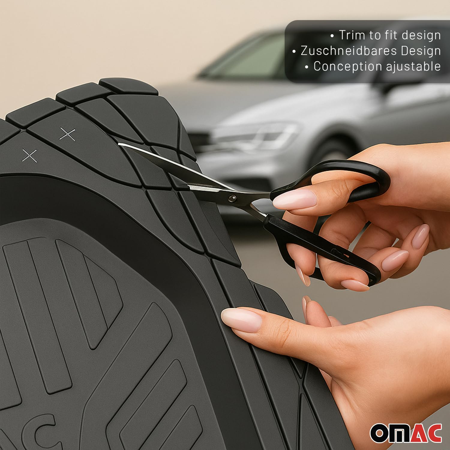 Gumowe dywaniki pod_ogowe Jeep Grand Cherokee z mo_liwo_ci_ 4x
