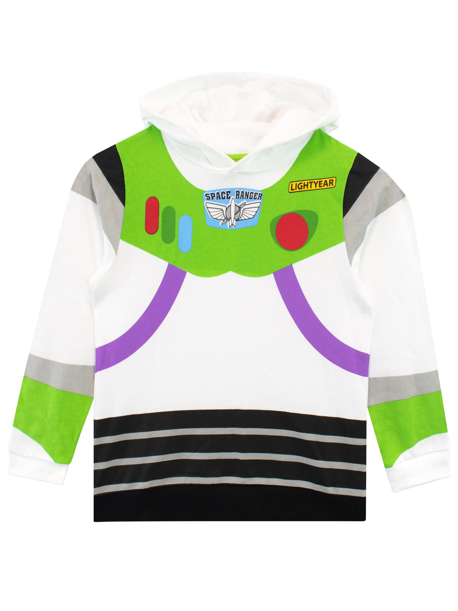 DisneyHoodie | Buzz Lightyear Boys' Hoodies | Toy Story Hoody | 100% Cotton Jumper for Kids