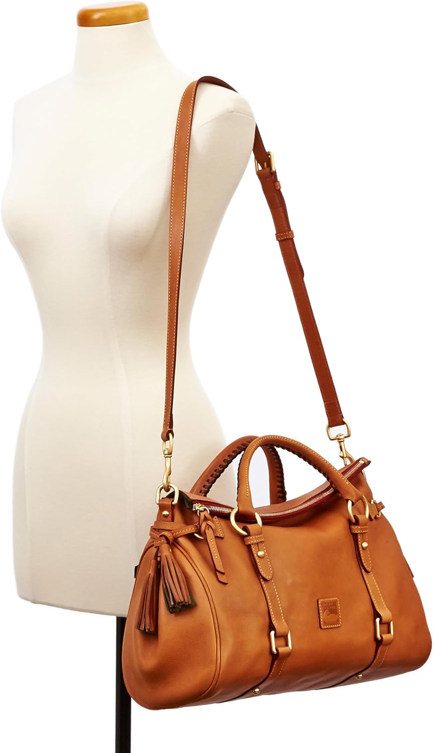 Dooney & Bourke Satchel Bags for Women, Large Florentine Handbag with Optional Crossbody Bag Strap - Image 7