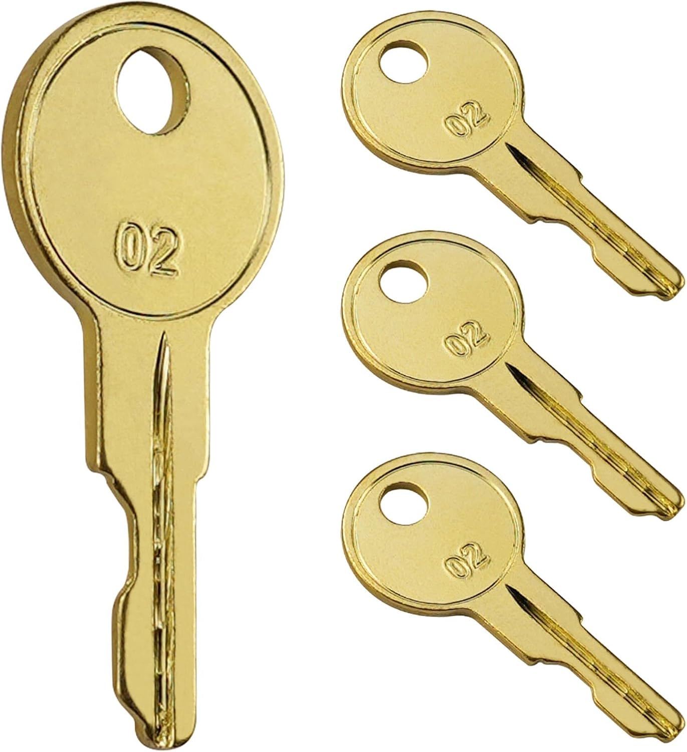 B01 Keys for Tool Chest and Cabinet Locks Fits Hus-ky Tool Box Home De-pot Hud-son De-walt Toolboxes 4 Pack