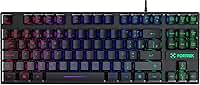 Teclado Gamer Fortrek Fearless 80 TKL Preto