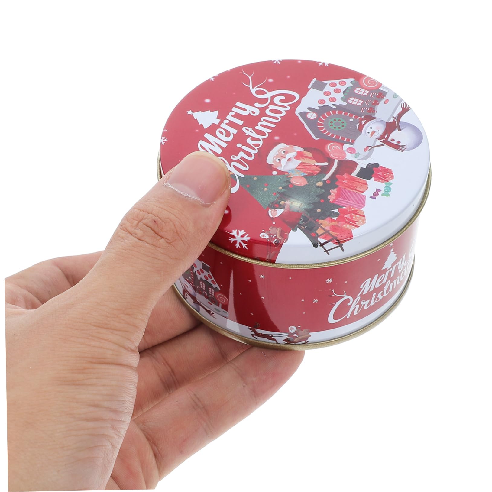 FOMIYES Scatole Di Caramelle Di Natale Set Da 12 Pezzi Motivi Natalizi Resistenti e Portatili Confezioni Regalo Per Dolcetti Festività Confezioni Colorate Per Conservare Dolci e Regali Natalizi