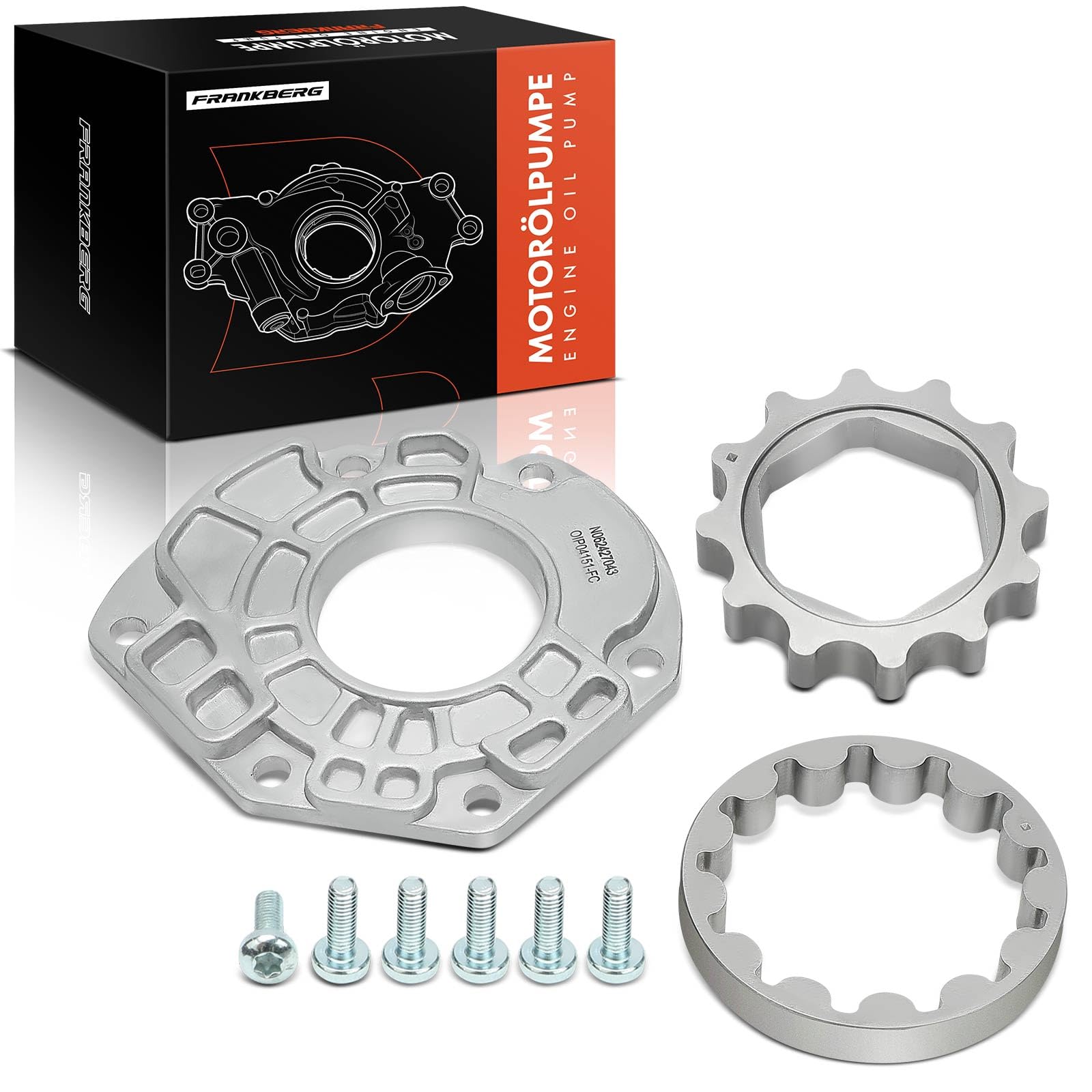 Frankberg Pompa dell'olio Compatibile con Agila (A) H00 Astra G Caravan T98 Corsa C X01 Meriva X03 Tigra Twintop X04 Astra H GTC A04 Astra G CC T98 Replace# 93181959 | Compatibile con: Corsa D S07, Astra H A04, Astra G Caravan T98, Corsa C Box/Hatchback X