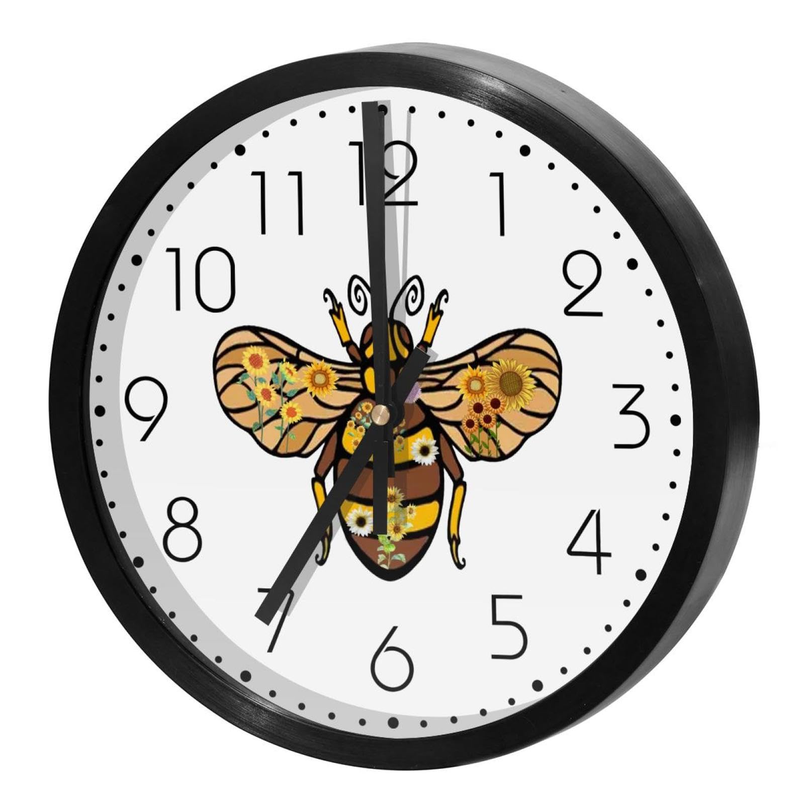 Horloge murale sans tic-tac pour retrouver le sommeil et la concentration