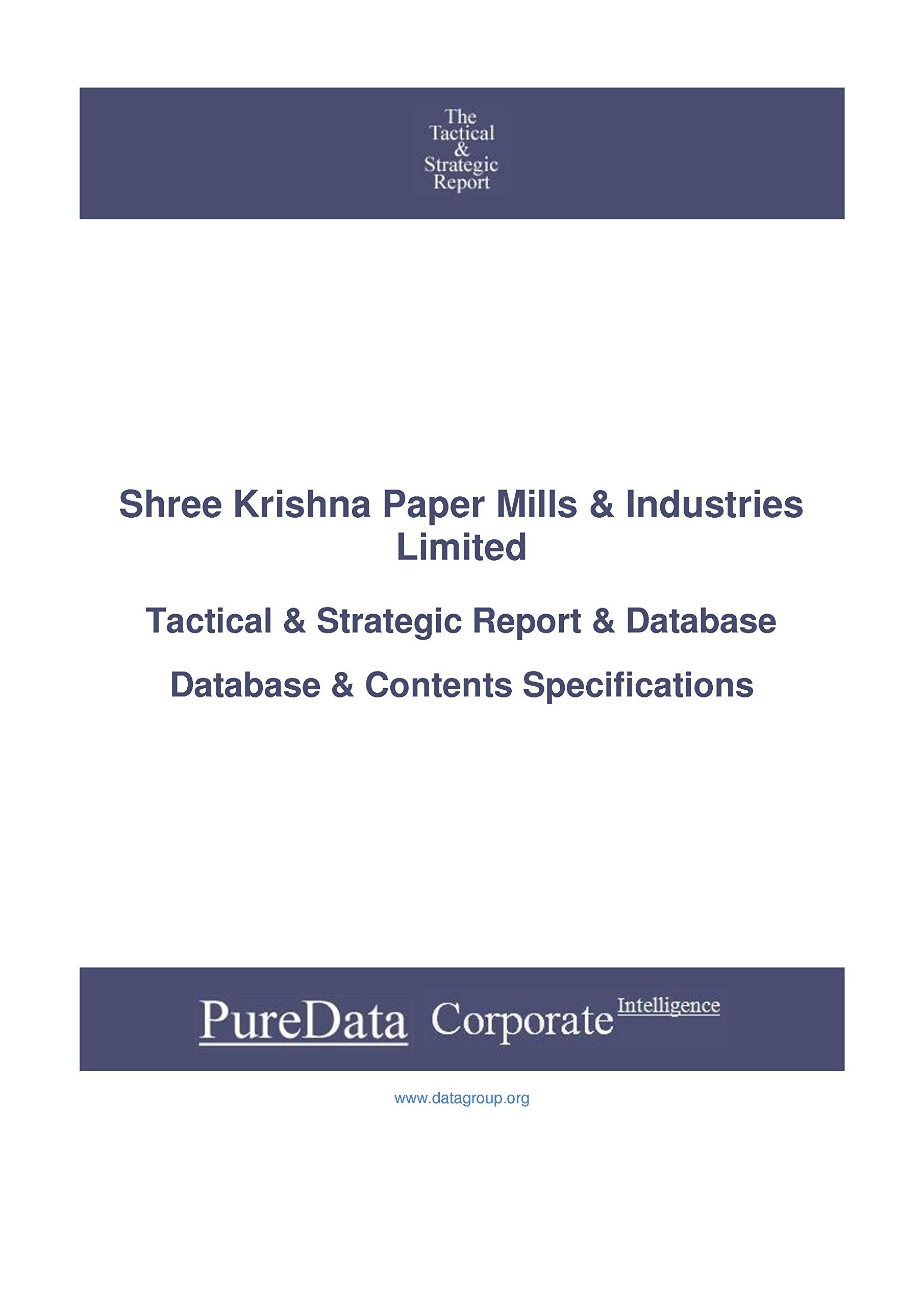 Buy Shree Krishna Paper Mills & Industries Limited: & Strategic ...