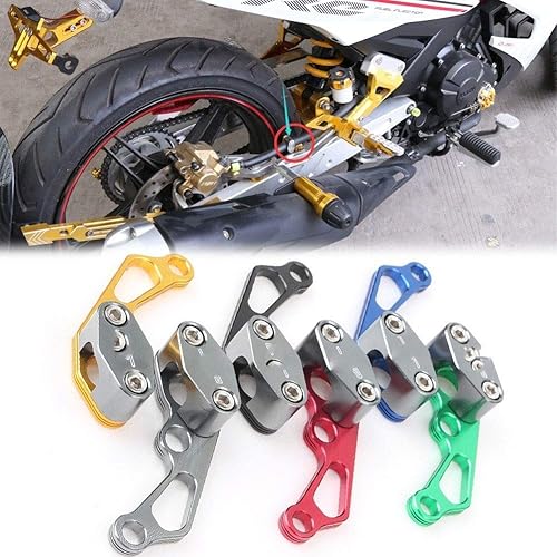 Miniatura 2 de QBIYA Fit for MSX125LC135RC150 XSR900  R1200GS LC Z1000SX Z900 S1000RR SV650 CNC Motorcycle Brake Line Clamps Wire Clip Holder Motorcycle Frame