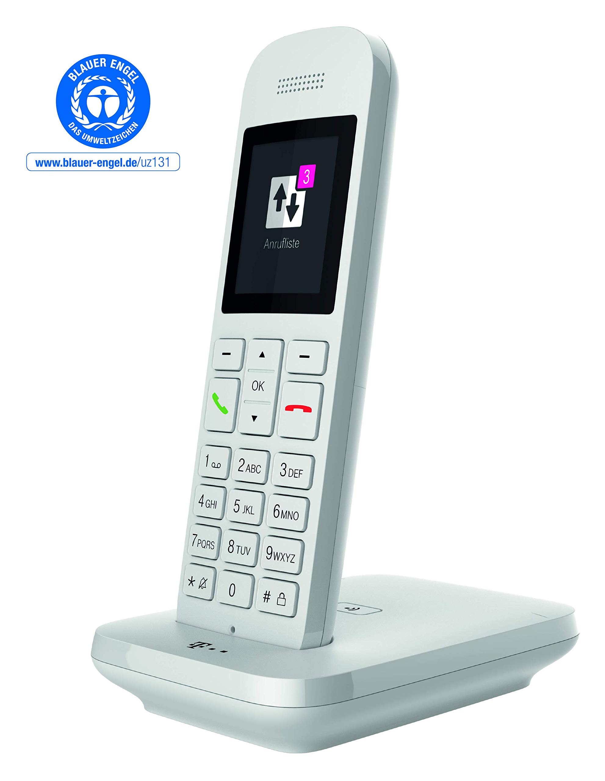 Telekom Sinus 12 biały, niebieski anioł